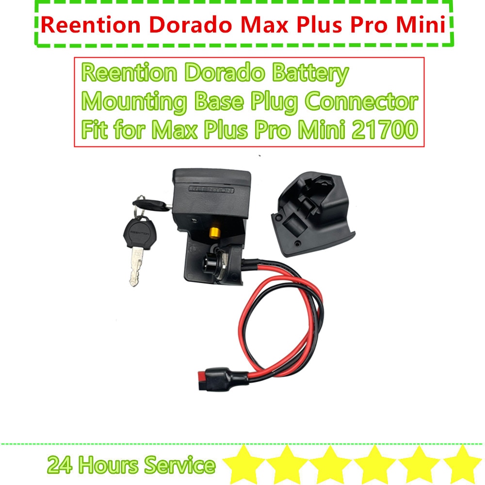 Reention Batterie Stecker dorado Batterie Stecker Verbinder Unterseite Montage Basis Montieren Stecker dorado Max Plus Profi Mini 21700
