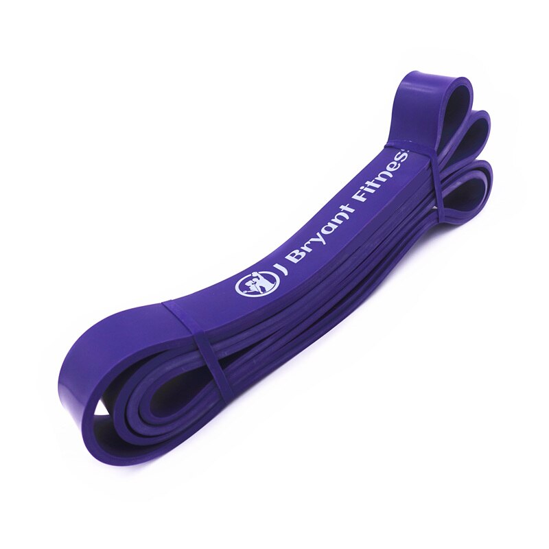 Bandas de resistencia de alta resistencia de 208 cm, banda de asistencia deportiva elástica para estiramiento de encías, entrenamiento de lazo de goma, expansor de entrenamiento: Púrpura