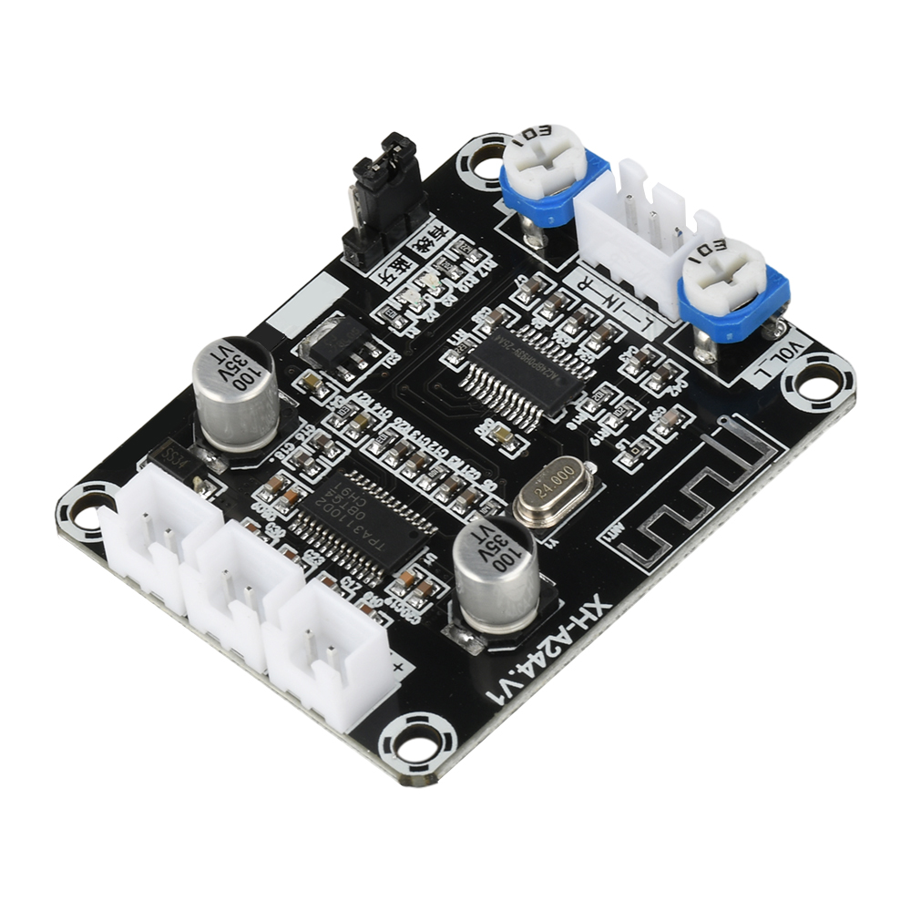 DC12~24V Bluetooth Audio Amplifier Module XH-A244 Digital Amplifier Board 2.0 Dual Channel 30W*2 HiFi Stereo Amplifier
