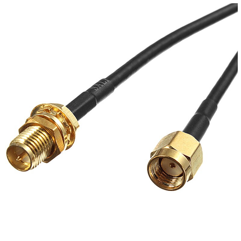 3m fi forlængerkabel rp sma antennestik - rp sma hun wifi router