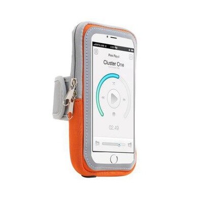 Für alle praktisch Tasche Arm Band Lauf fallen Beutel Für iPhone XS MAX XR 8 7 6 Plus Samsung hinweis 9 8 S9 für HUAWEI 6,0 zoll fallen: Orange