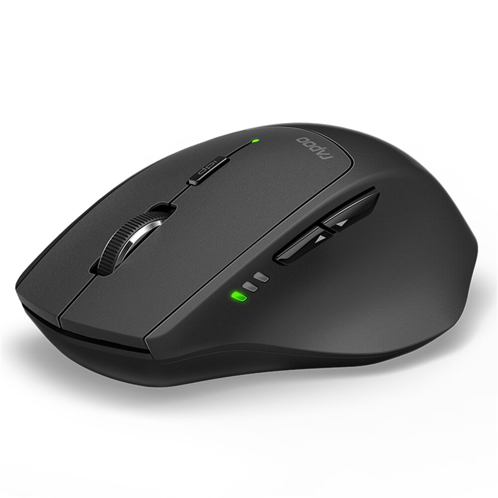 Rapoo MT550/MT550G Multi-mode Wireless Mouse Switch between BT3.0/4.0 and 2.4G for Four Devices Connection Computer Mouse