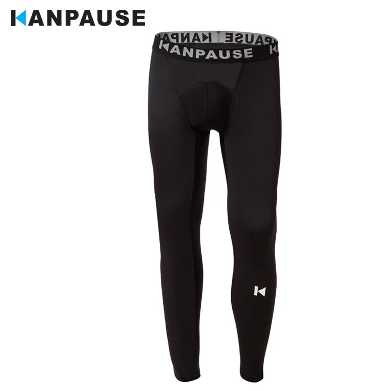 Kanpause Mannen Drip-Droge Panty Broek Looptraining Broek Compressie Ademende Sportkleding