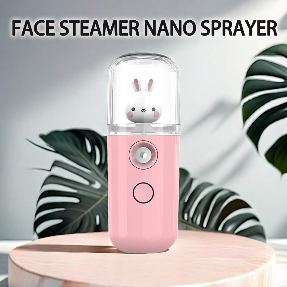 Mini Nano Luchtbevochtiger Konijn Draagbare 30ml USB Verstuiver Luchtreiniger Aromatherapie Essentiële Olie Diffuser Hydrator