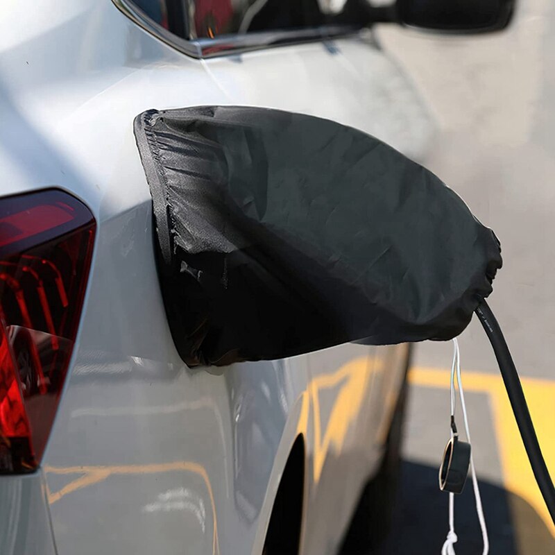 EV Charger Protective Cover Waterproof Outdoor Electric Vehicle Charging Pile Protective Cover Rainproof Cover: Default Title