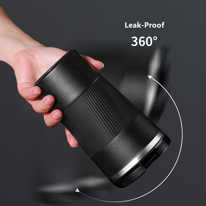 Double Stainless steel Coffee Mug Thickened Big Car Thermos Mug Travel Thermo Cup Thermosmug For 510/380ML Thermos Flask
