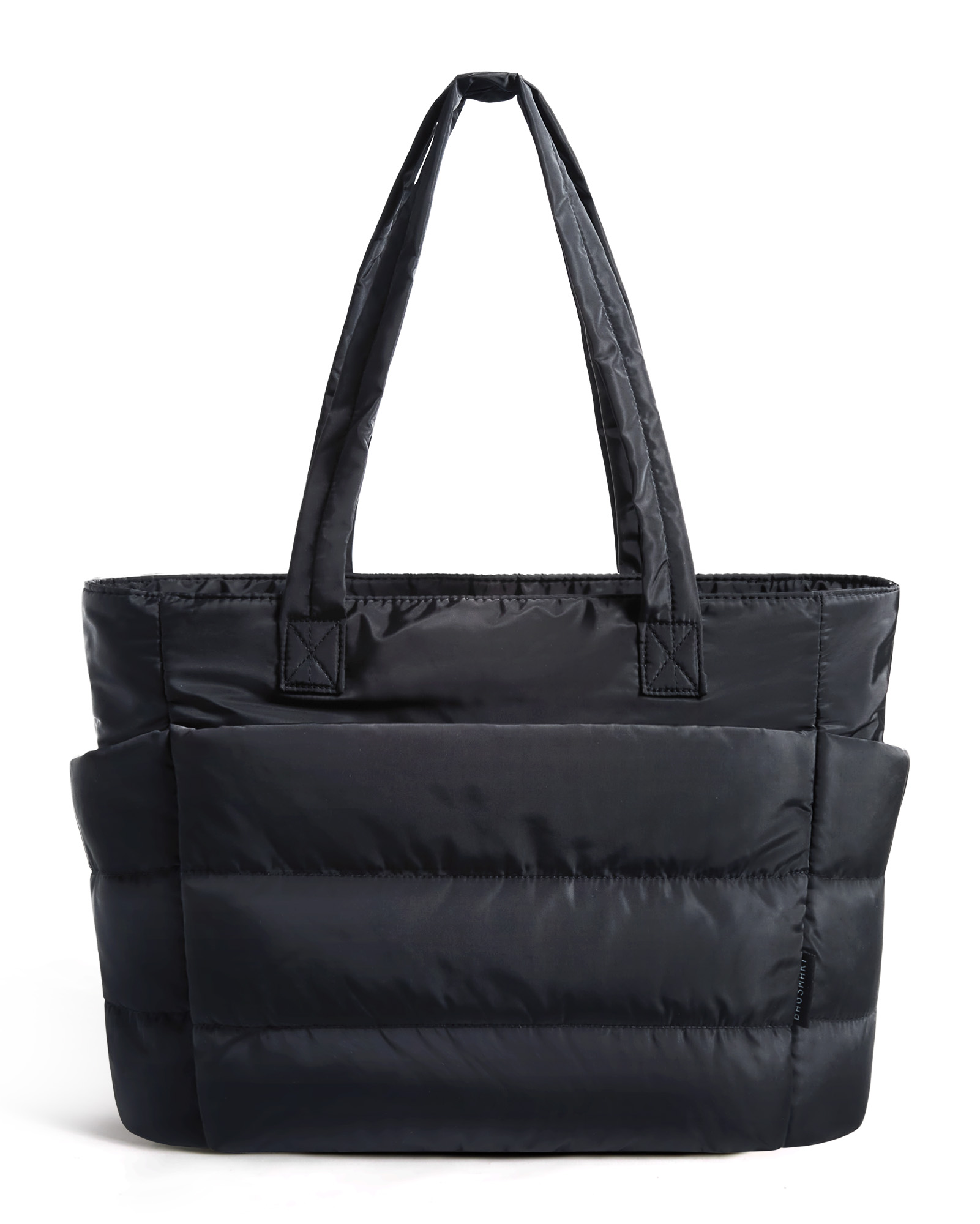 BAGSMART Bolsa feminina de grande capacidade, cor sólida, bolsa versátil para viagens, trabalho, estudante, classe, sacola de compras: Preto