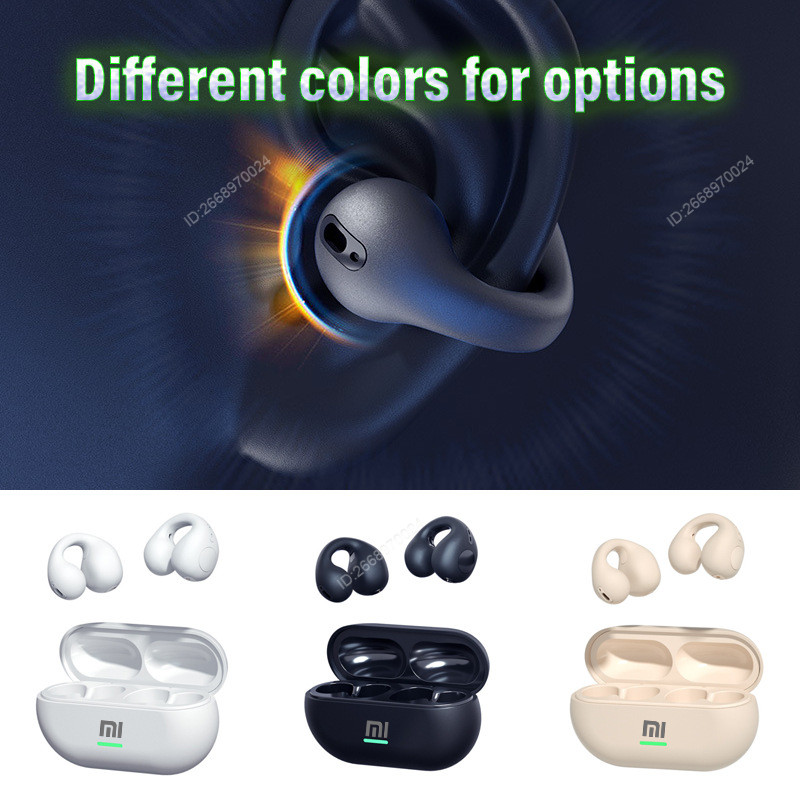 Xiaomi Bluetooth Bone Conduction Earphones Wireless HiFi Stereo Sports Headphones Waterproof with Microphone for Gaming Music