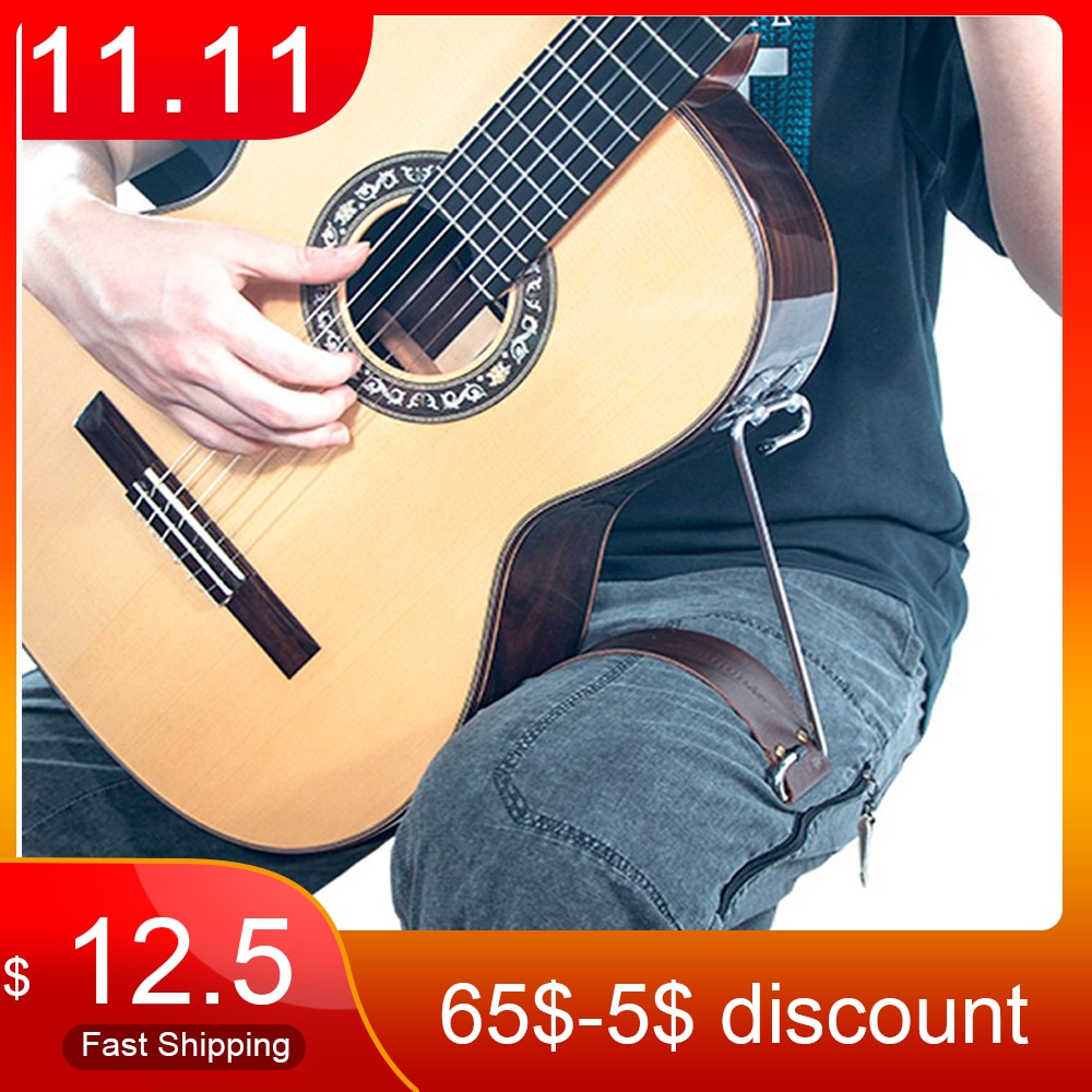 Z-shape Guitar Support Generic Fixed Musician Playing Stand Holder Leg Bracket for Classical Flamenco Guitar Ukulele Accessories