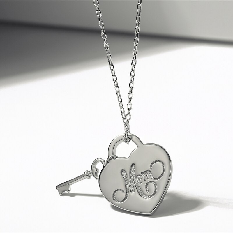 SODROV 925 Sterling Zilveren Sieraden Set Sparkling Liefde Hart Sieraden Sets Bruiloft Engagement Sieraden Hanger Ketting & Ring