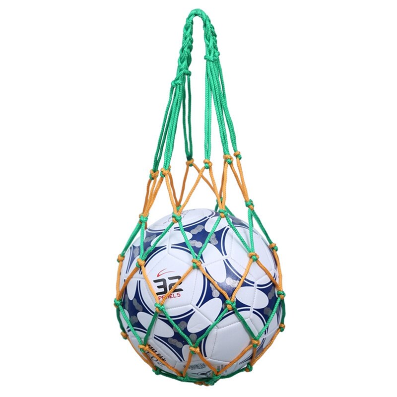 Mesh Net Bag Basketball Carry Bag Ball Carry Mesh Single Ball Carrier for Volleyball Basketball Football Soccer Multi Sport Game: GY