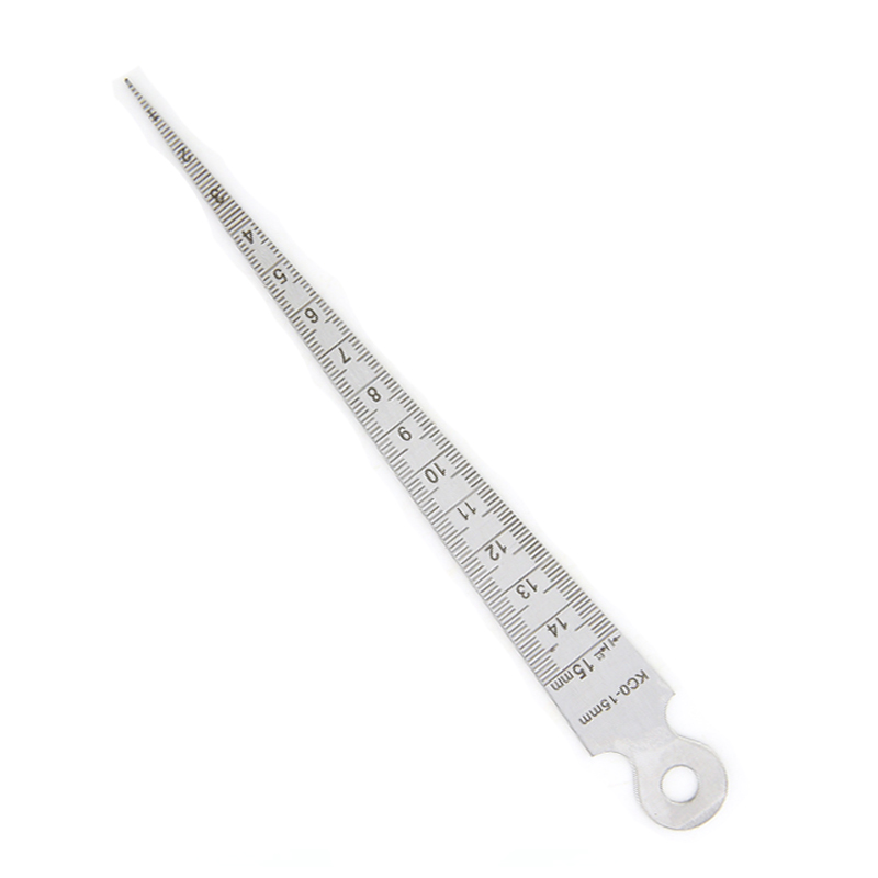Filler Ruler 1-15mm Wedge Feeler Gauges For Measurement Clearan... – Grandado