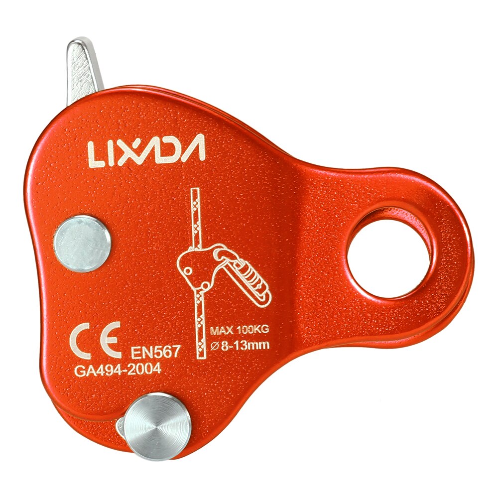 Lixada-ascensor Abdominal de escalada, elevador de pecho al aire libre, acceso de cuerda Vertical para ascenso Alpinismo en roca: Orange 2