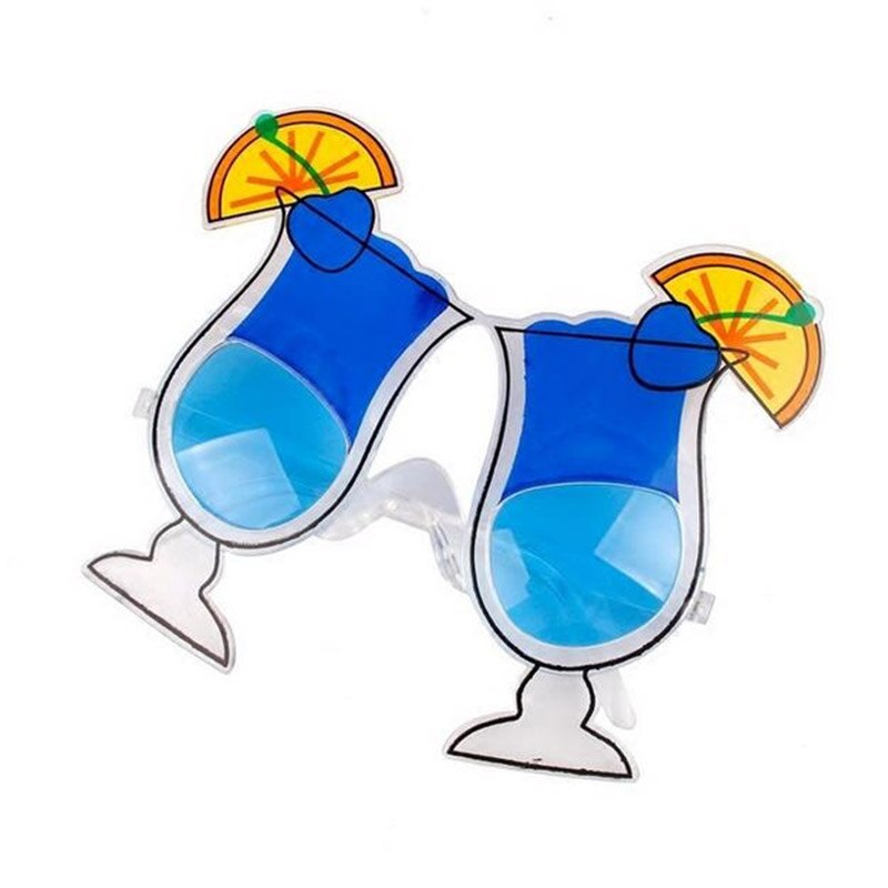 Frauen Cartoon Strand Party Bier Festival Kreative Sonnenbrille Party Dekorationen Flamingo 1PC Lustige Hochzeit Hawaiian Stil Neuheit