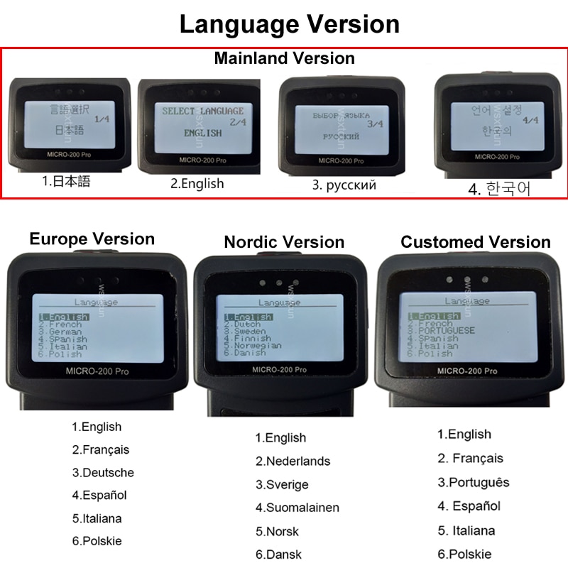 Micro200 Pro Digital Car Battery Tester 12v 24v 40 to 2000CCA Automotive Load Battery System Analyzer for Motorcycle AGM EFB Gel