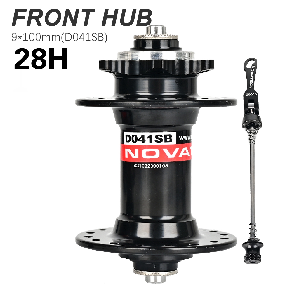 Novatec Bicycle Hubs D041SB D042SB Rear MTB Bike hubs 28 32 36 Holes For HG 8 9 10 11 Speed SX NX 12 Speed CR-MO Steel Freehub: PURPLE