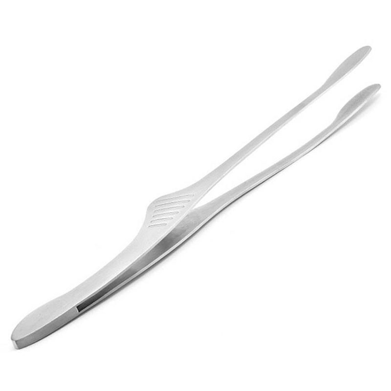 BBQ Lebensmittel Grill Clip Edelstahl Grill Kochen Tong Küche Brot Backen Grillen Ich bin Freien Klemme 2022 Neue