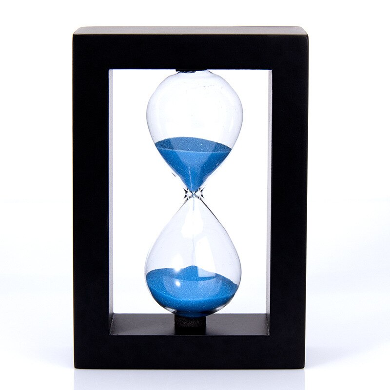 Multi Zweck Sanduhr Sanduhr Timer Verschiedene Rahmen und Sand Farbe 30/60 Minute für Dekoration Büro schreibtisch dekoration