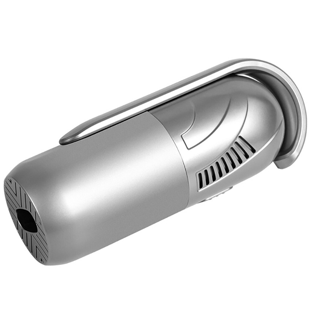 Multi-Function Portable Mini Wireless Handled Vaccum Cleaner Rechargeable Smart Vaccum Cleaner For Car/Boat/Train: Silver
