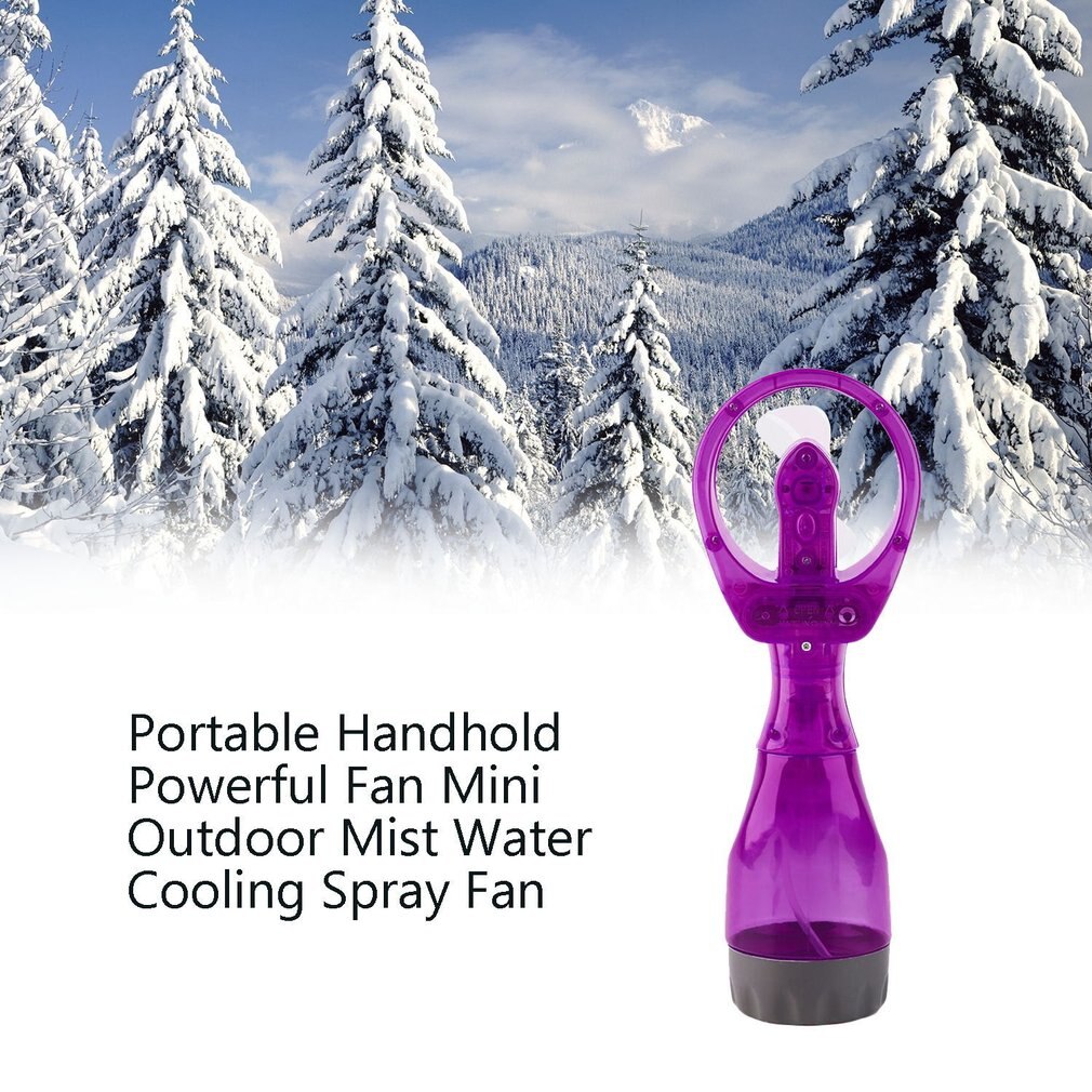 Portable Handhold Powerful Fan Mini Outdoor Mist Water Cooling Spray Fan
