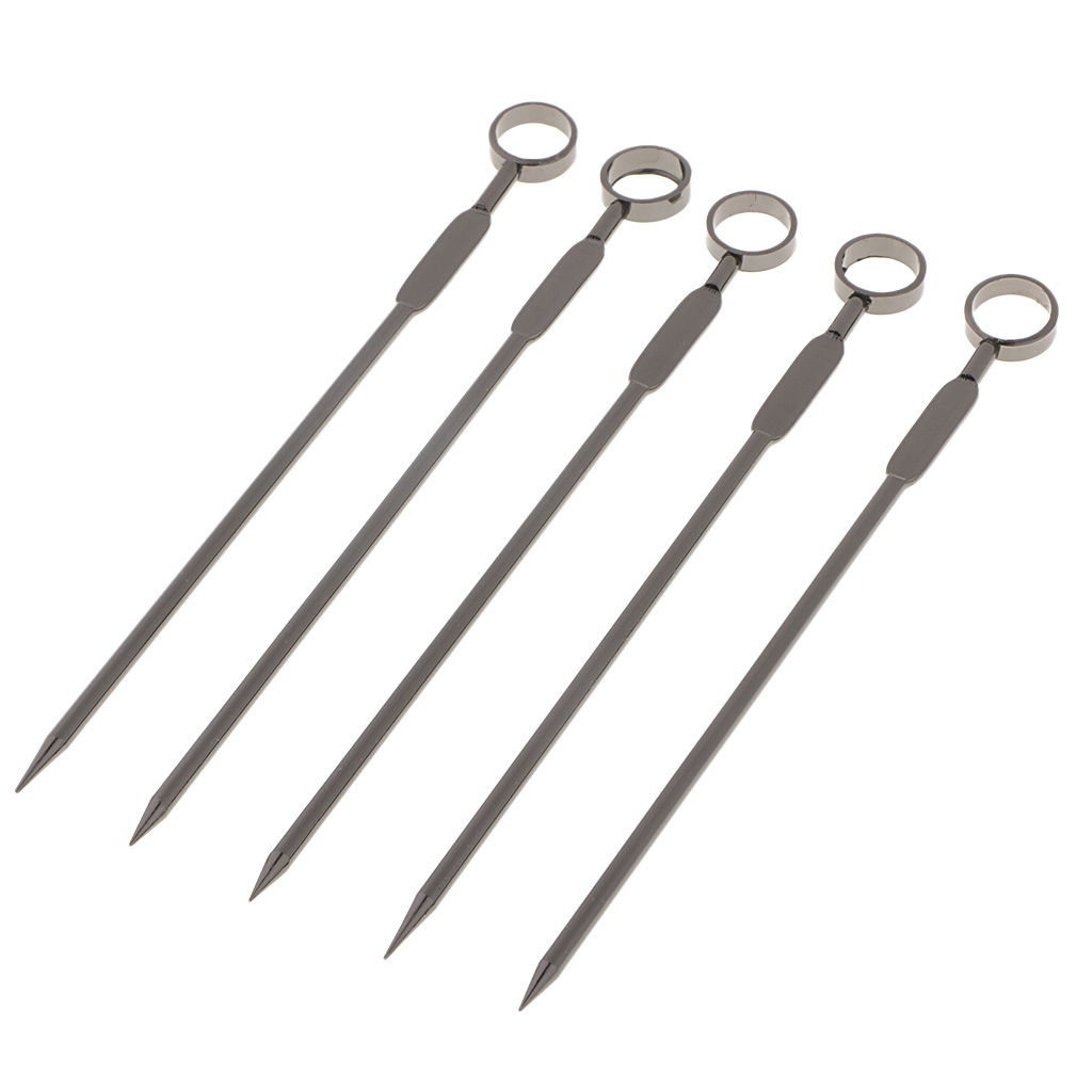 Cocktail Pick Metal Fruit Sticks Bar Tools Drink Stirring Sticks For Party