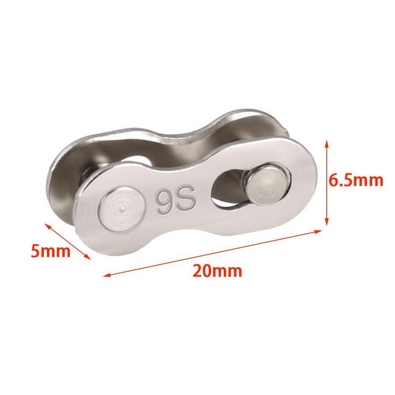 5 Pairs Bike Chain Quick Link Mountain Bicycle Bike Chain Missing Quick Connector Connecting Master Link For 8 9 10 11 Speed