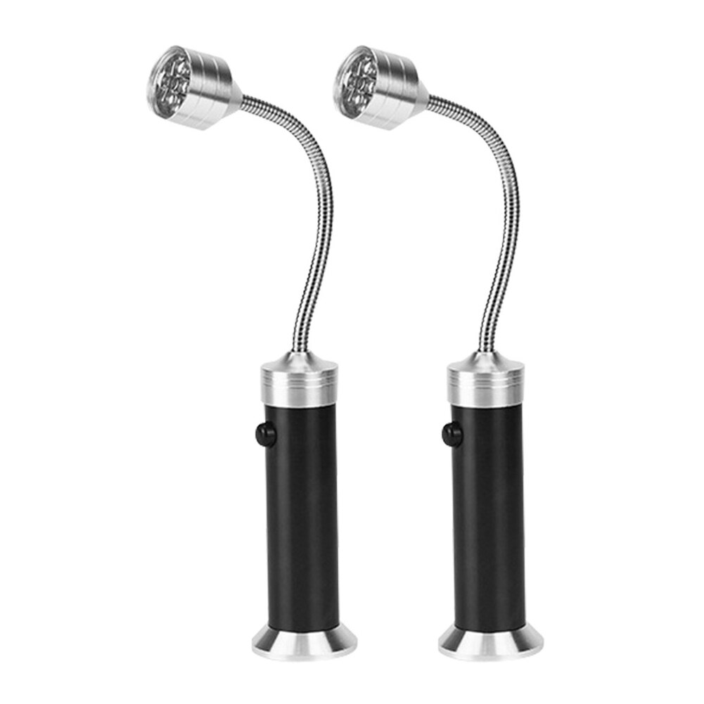 2 Stuks Magnetische Led Bbq Grill Lichten Verstelbare Flexibele Emergency Barbecue Lamp Draagbare Barbecue Outdoor Camping: OPP