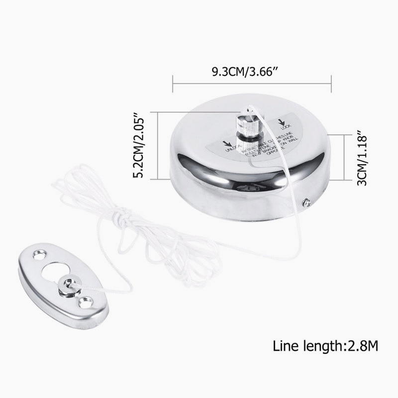 304 stainless steel wall hanging invisible clothesline,Hotel bathroom telescopic invisible drying rack,bathroom Round nylon rope