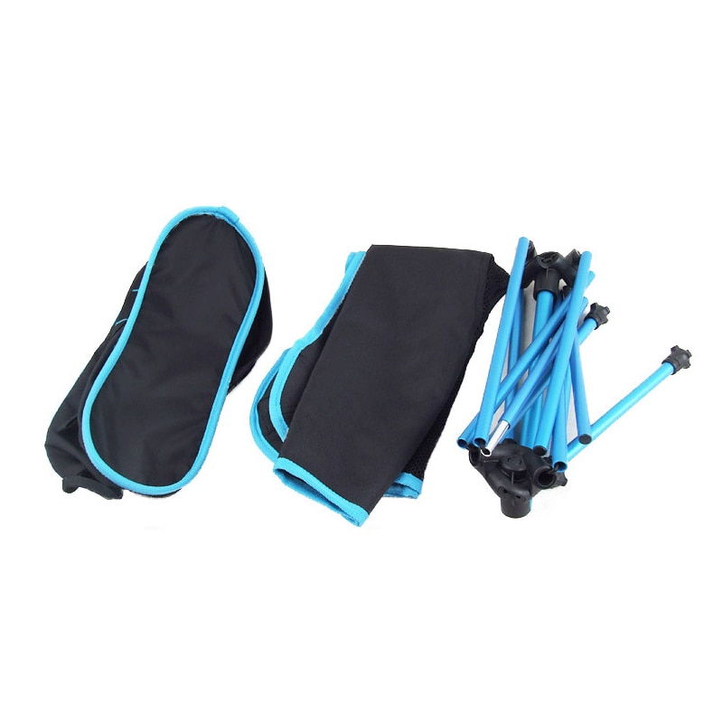 Silla plegable portátil con forma de luna, taburete plegable para pesca, Camping, barbacoa, asiento extensible para senderismo, muebles para el hogar y la Oficina ultraligeros para el jardín