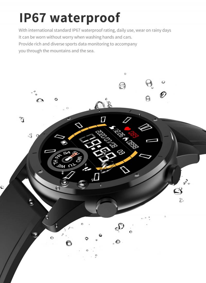 Smartwatch F50 - Bluetooth Calling - Full Touch Screen - GPS - Heart Rate - For Android & iOS