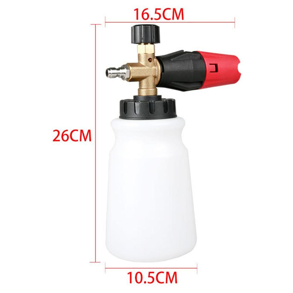 High Pressure Water Spray Gun 1/4 Quick Connector Washer Snow Foam Jet Bottle Washing Car Wash Machine Garden Watering Tool