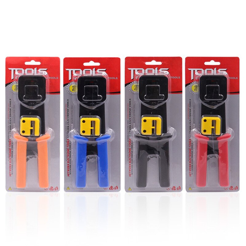 ez rj45 crimper RJ45 crimping tool hand network tool kit for cat6 cat5 cat5e rj45 rj11 connector 8P 6P lan Cable Wires pliers