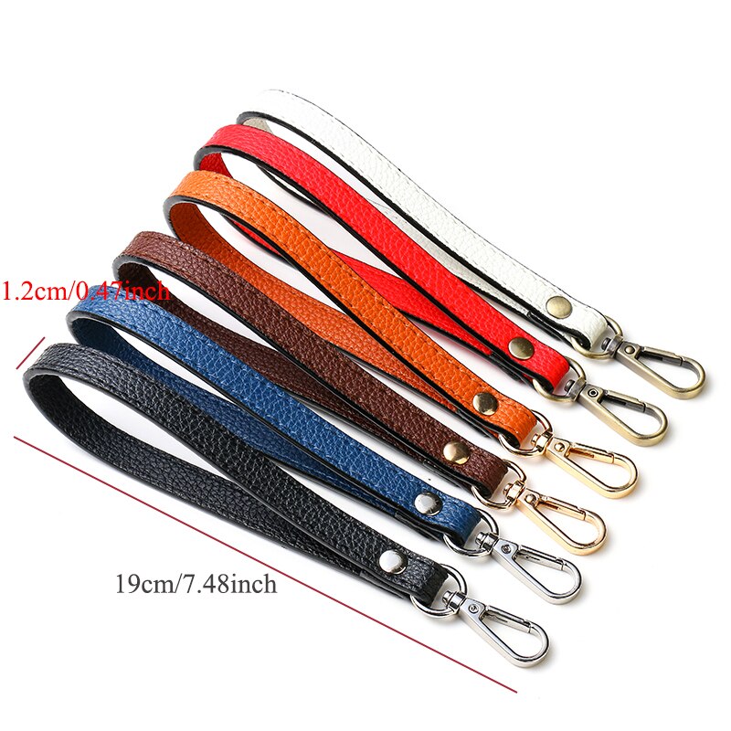 Alle-Match Clutch Bag Strap Portemonnee Riem Vrouwen Pols Zak Riem Effen Kleur Vrouwen Eenvoudige Handvat Purse Bag Riem vervanging