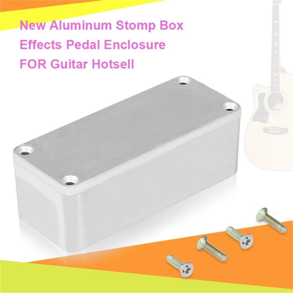 Tsai 1Pcs Style Aluminium Stomp Box Effectpedaal 1590A/1590B Behuizing Voor Guitar Instrument Gevallen Opslag Voor Guitarra speler