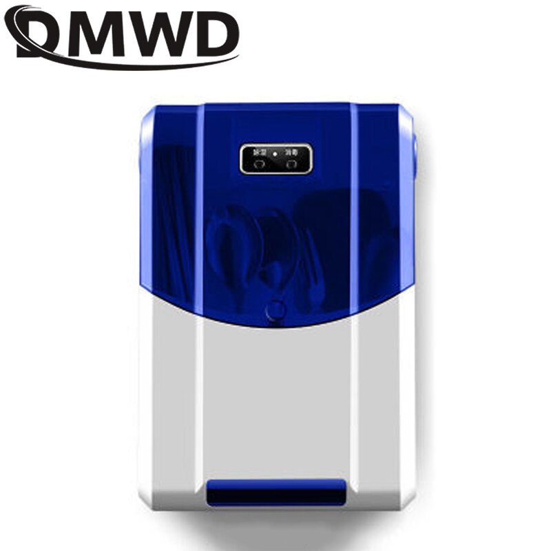 DMWD Home Kitchen Tableware Sterilizer Box Large Capacity USB Disinfection Machine Chopsticks and Dishes Cleaning Equipment