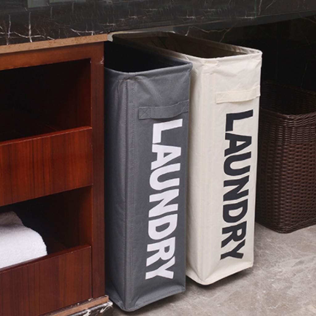 Foldable Laundry Basket Waterproof Dirty Clothes Basket With Caster Wheels Collapsible Laundry Storage Baskets Organizer Hamper