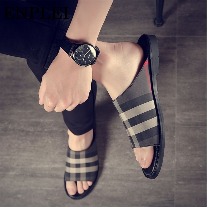 Enplei, sandalias de verano, zapatillas antideslizantes, zapatillas de baño Unisex, zapatillas cómodas, Chanclas de playa, chanclas suaves para interior, para hombre, talla 38-44