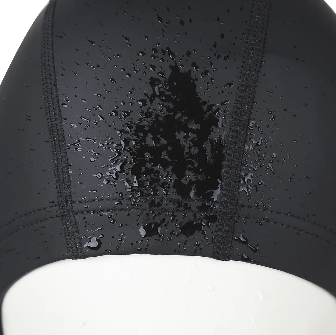 Siliconen badmutsen Badmuts Volwassen siliconen Waterdicht PU Unisex Effen kleur Zwembad Duikmuts Lang haar