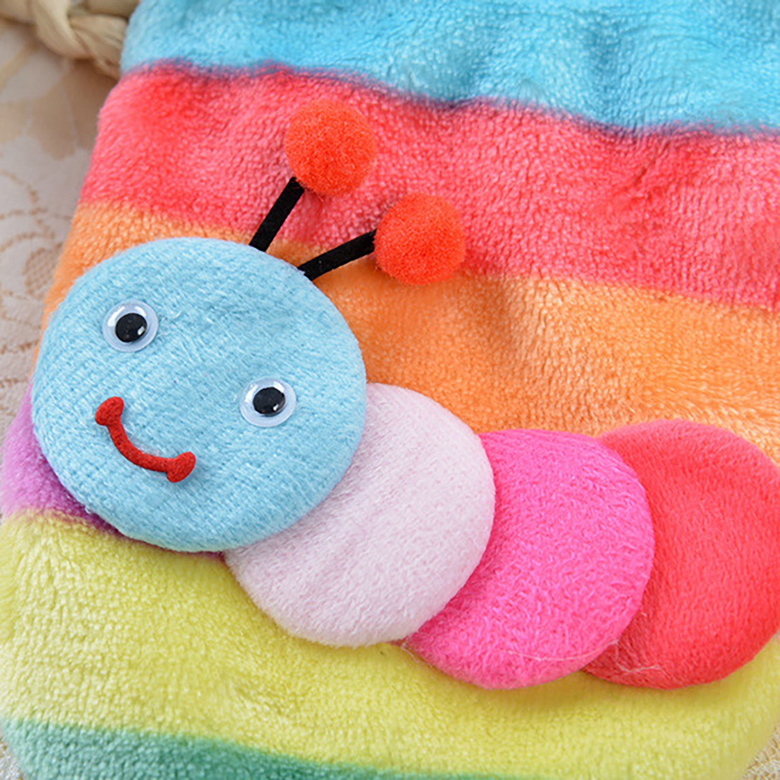 Pet Clothes Autumn And Winter Dog Clothes Striped Home Caterpillar Rainbow Dog Clothes Одежда Для Домашних Животных