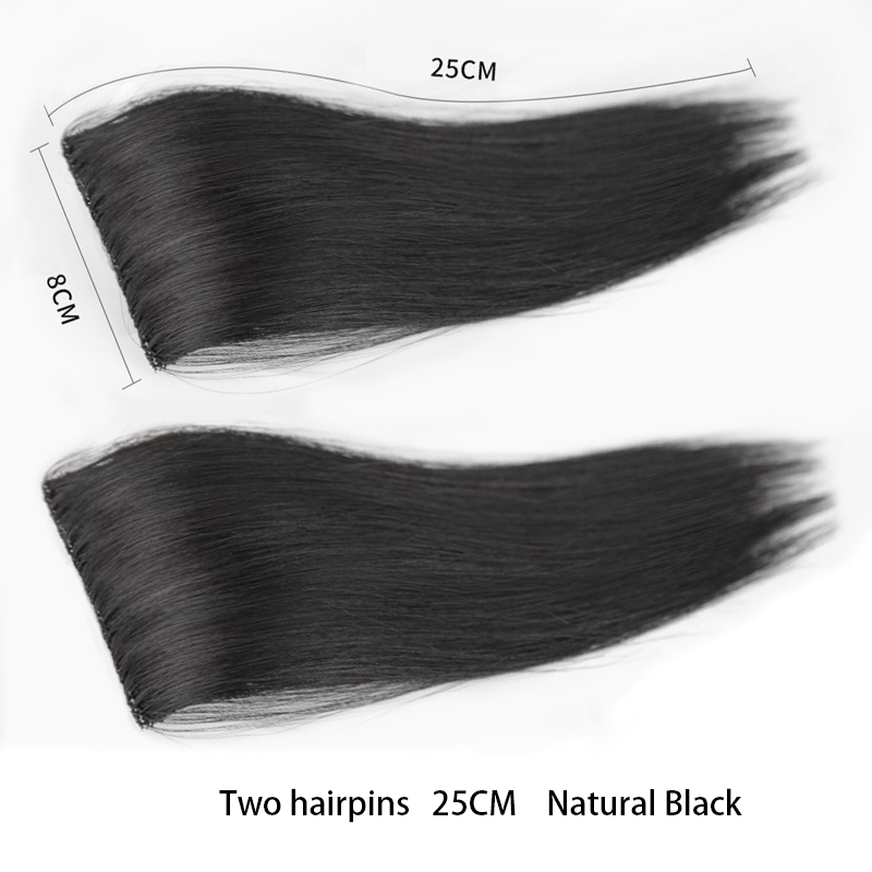 Pruikstuk onzichtbaar, pluiziger, dikker haar aan beide kanten, haarvervanging bovenop voor vrouwen: Nc/4hl