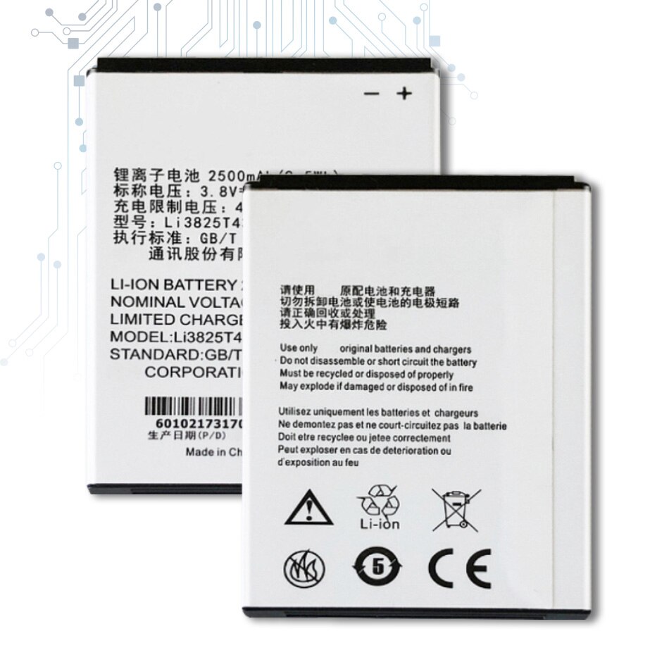 Li3825T43p3h775549-batería nueva para ZTE Grand X Quad, V987, U935, V967s, herramienta libre de batería de