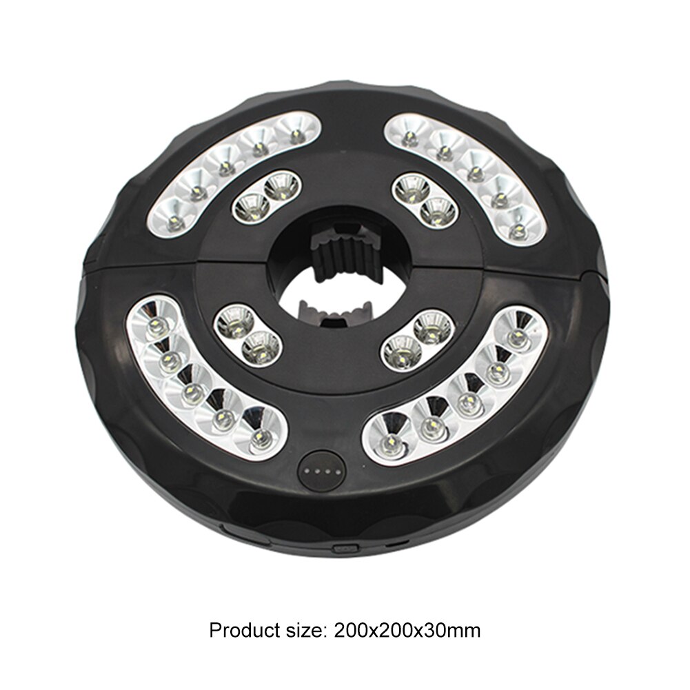 Patio Umbrella Pole Lights Rechargeable 28 LED Outdoor Garden Camping Tent Lamp Camping Portable Outdoor Elements