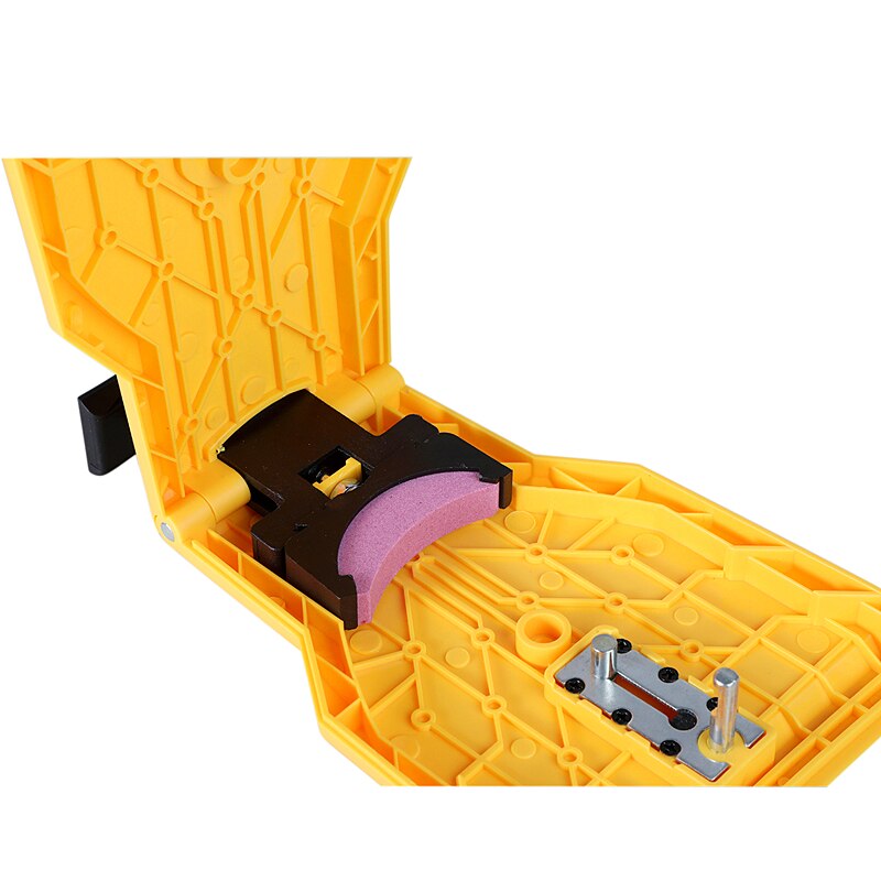 Teeth Sharpener Saw Chain Sharpener Bar-Mounted Fast Grinding Electric Power Chainsaw Chain Sharpener Woodworking Tools