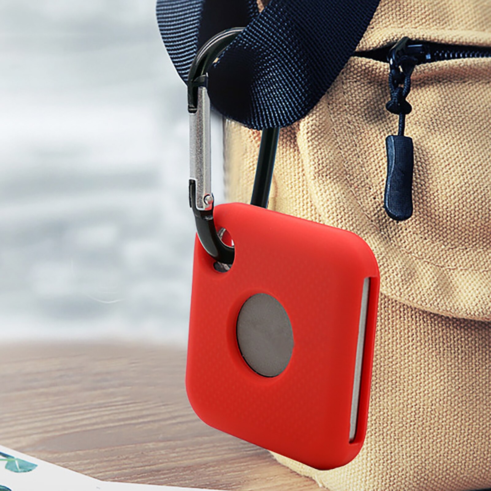 Anti-Verloren Siliconen Smart Bluetooth Tracker Beschermhoes Voor Tegel Sport / Pro