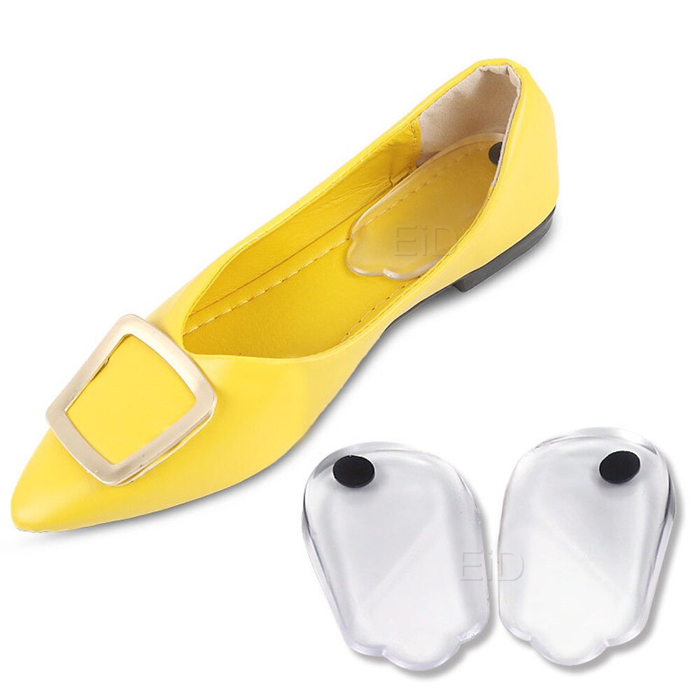 EiD Silicone Gel Orthotic Heel Pad for XO Legs orthopedic Varus Correct Plantar Fasciitis Pain Relief Foot Care Insert Insoles