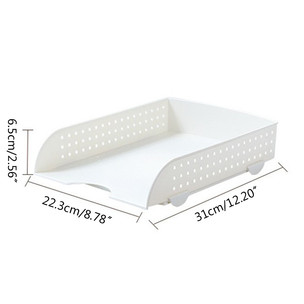 Combinable Desk Organzier Container File Holder Magazine Holder Makeup Storage Case Desk Storage Holder Case