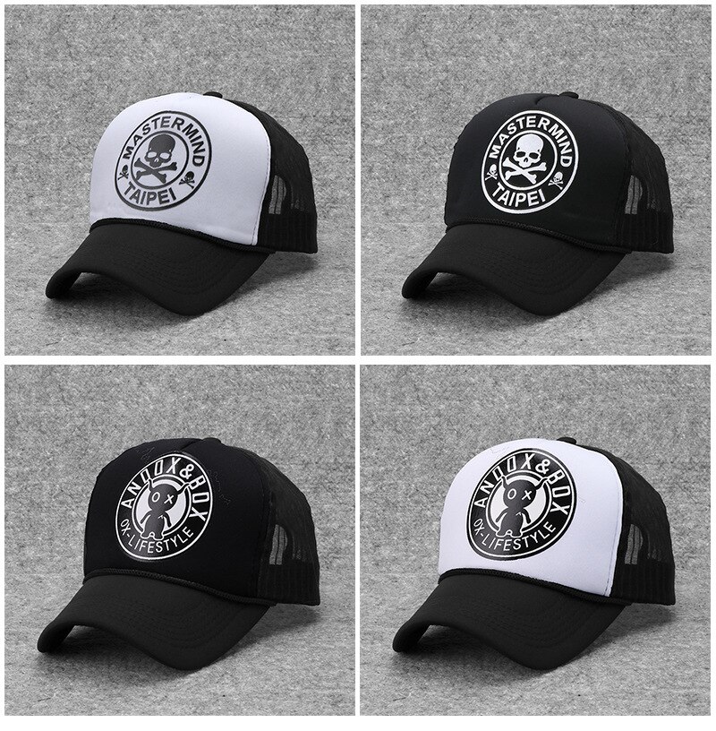 Gorras de béisbol con letras estampadas para hombre y mujer, gorras de estilo Hip Hop, , 10 unids/lote