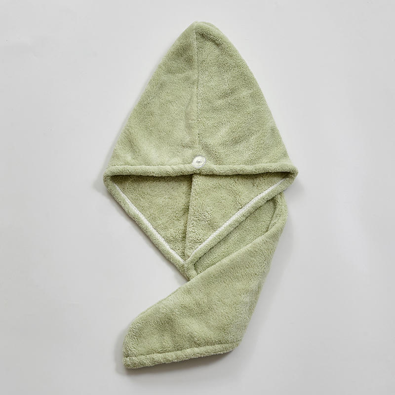 Microfiber Handdoek Stof Badkamer Haar Droog Sneldrogend Badhanddoek Voor Haar Zachte Douche Handdoek Voor Haar: Green