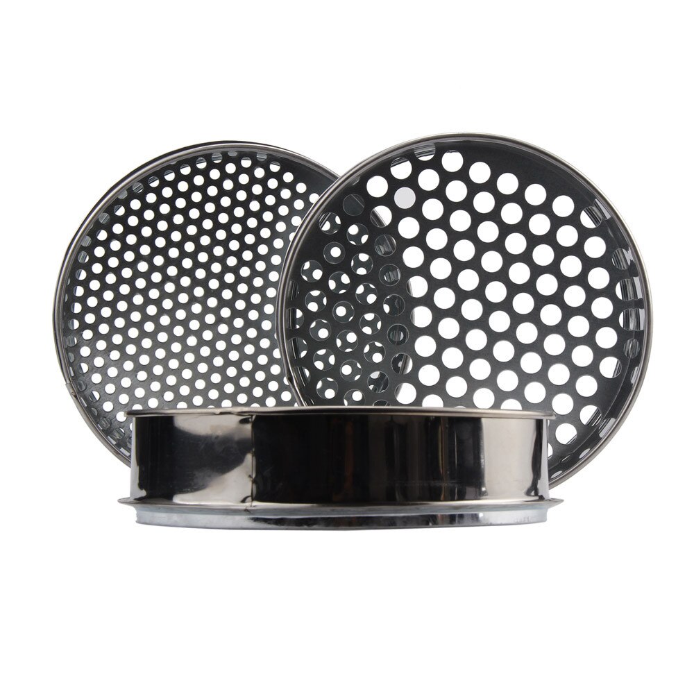 20X5Cm Rvs 12Mm Hole Size Standaard Zeefters Shakers Bodem Zeef Analyze Test Zeef Tuin Riddle zeef Mesh Cd: Default Title