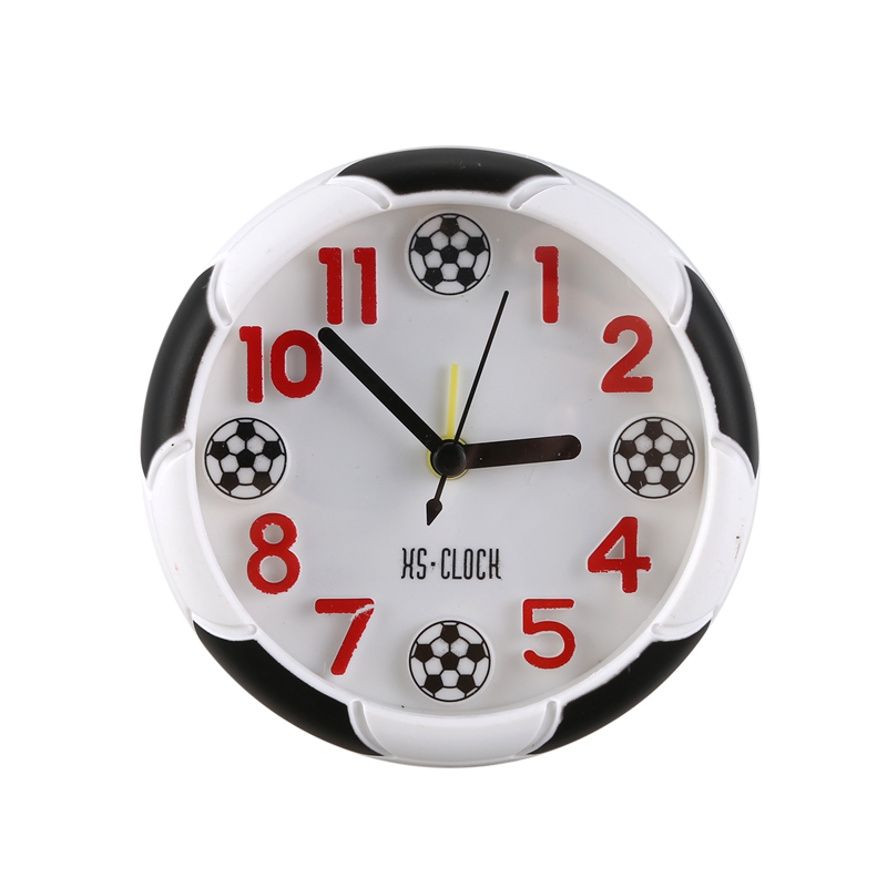 Football Alarm Clock Desktop Alarm Clock Student desktop alarm clock Round alarm clock digital table clock digital poin: Default Title